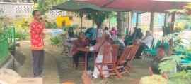 kegiatan syawalan dan halalbihalal para RT dan RW se-Kalurahan Karangmojo serta PT JMK